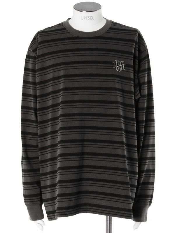 【26AW】  フープ ロングスリーブ Tシャツ / HOOP LONG T / ブラック