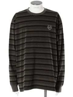 【26AW】  フープ ロングスリーブ Tシャツ / HOOP LONG T / ブラック
