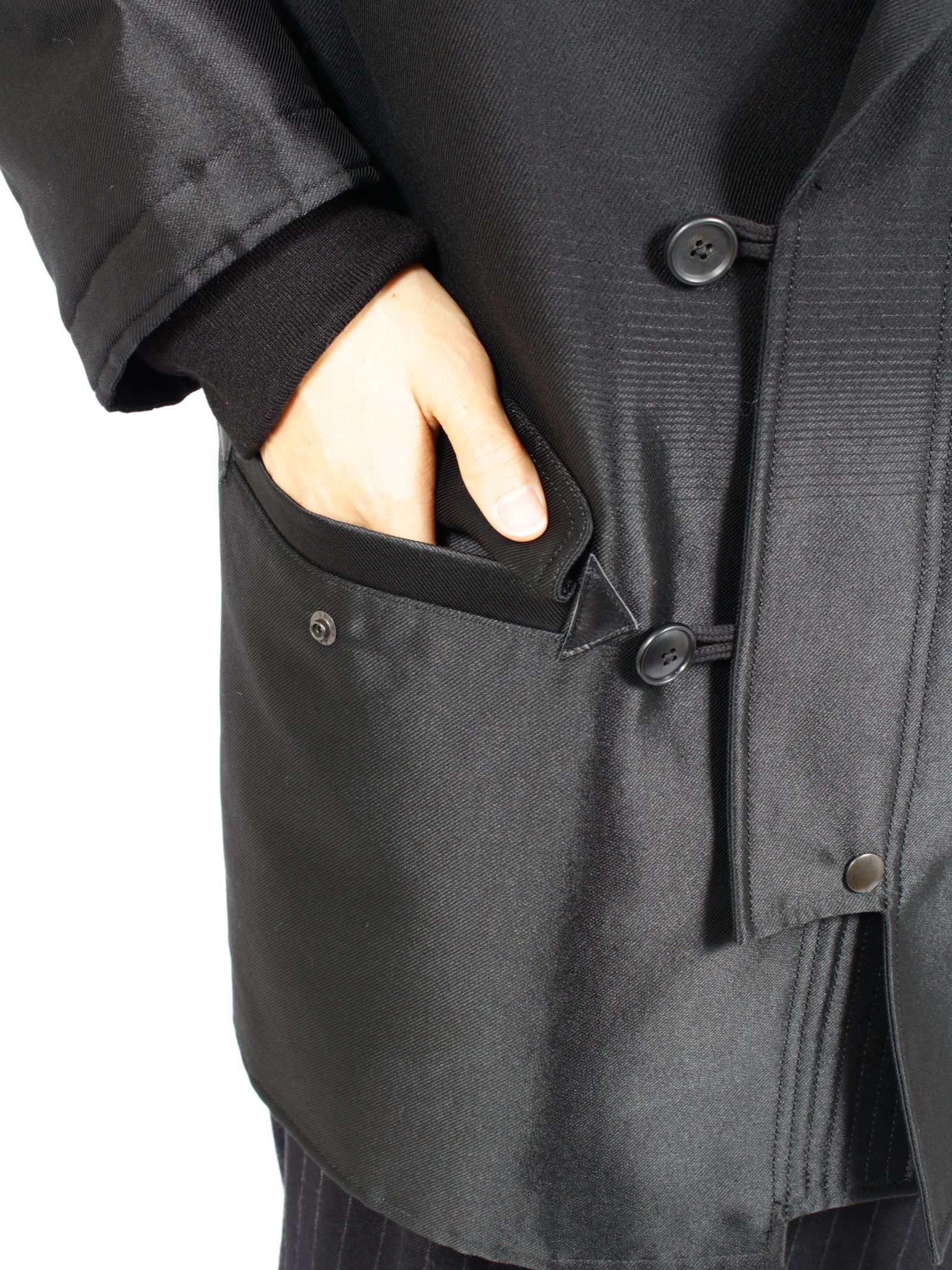 【26AW】テーラード エヌ スリービー ジャケット / TAILORED N-3B JACKET / ブラック