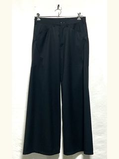 【26AW】サブ オン トラウザーズ ウール ポリエステル / SUB ONG TRS WOOL POLY / ブラック