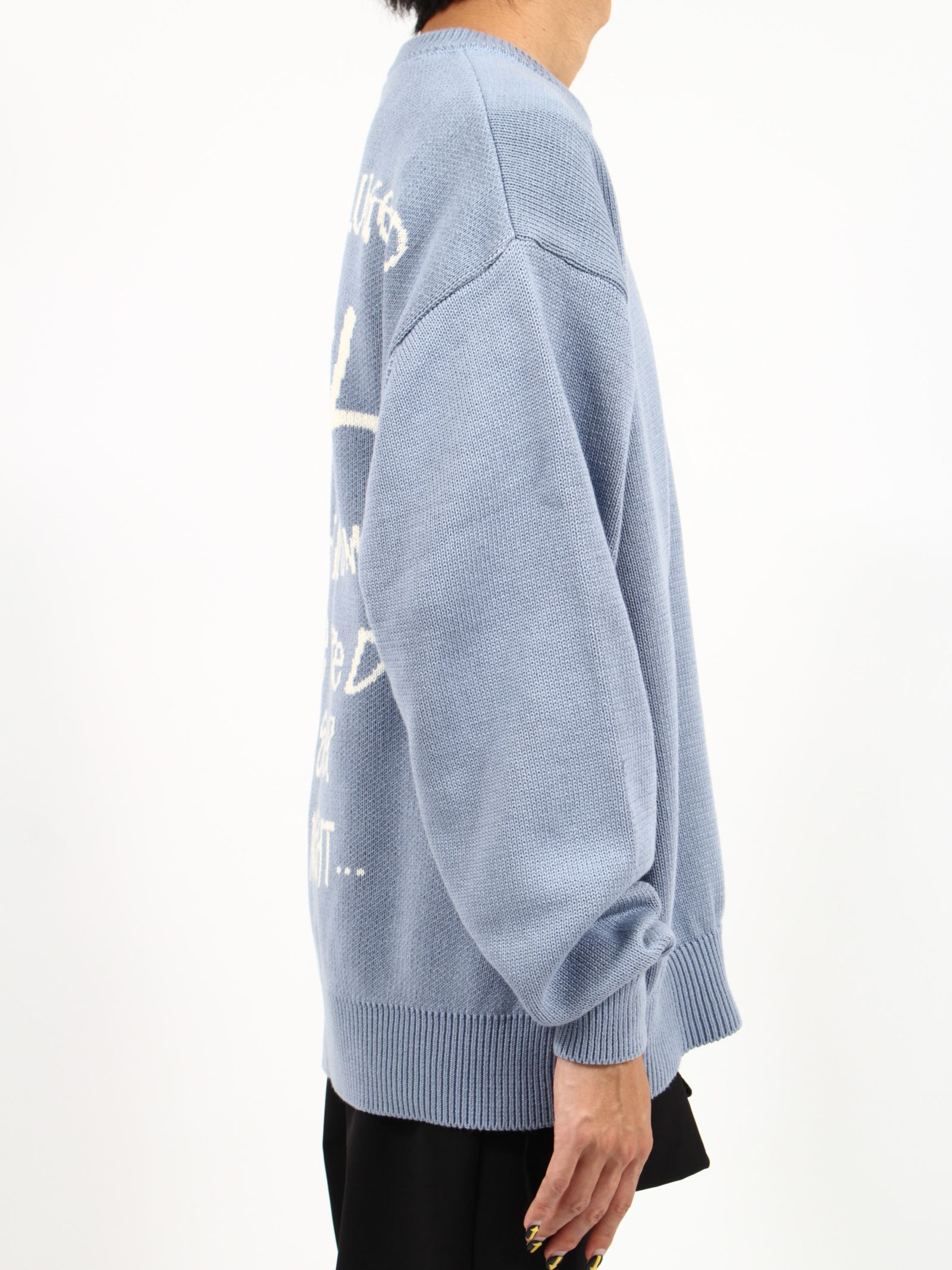 BASICKS - 【24AW】バックレタード プルオーバー ニット