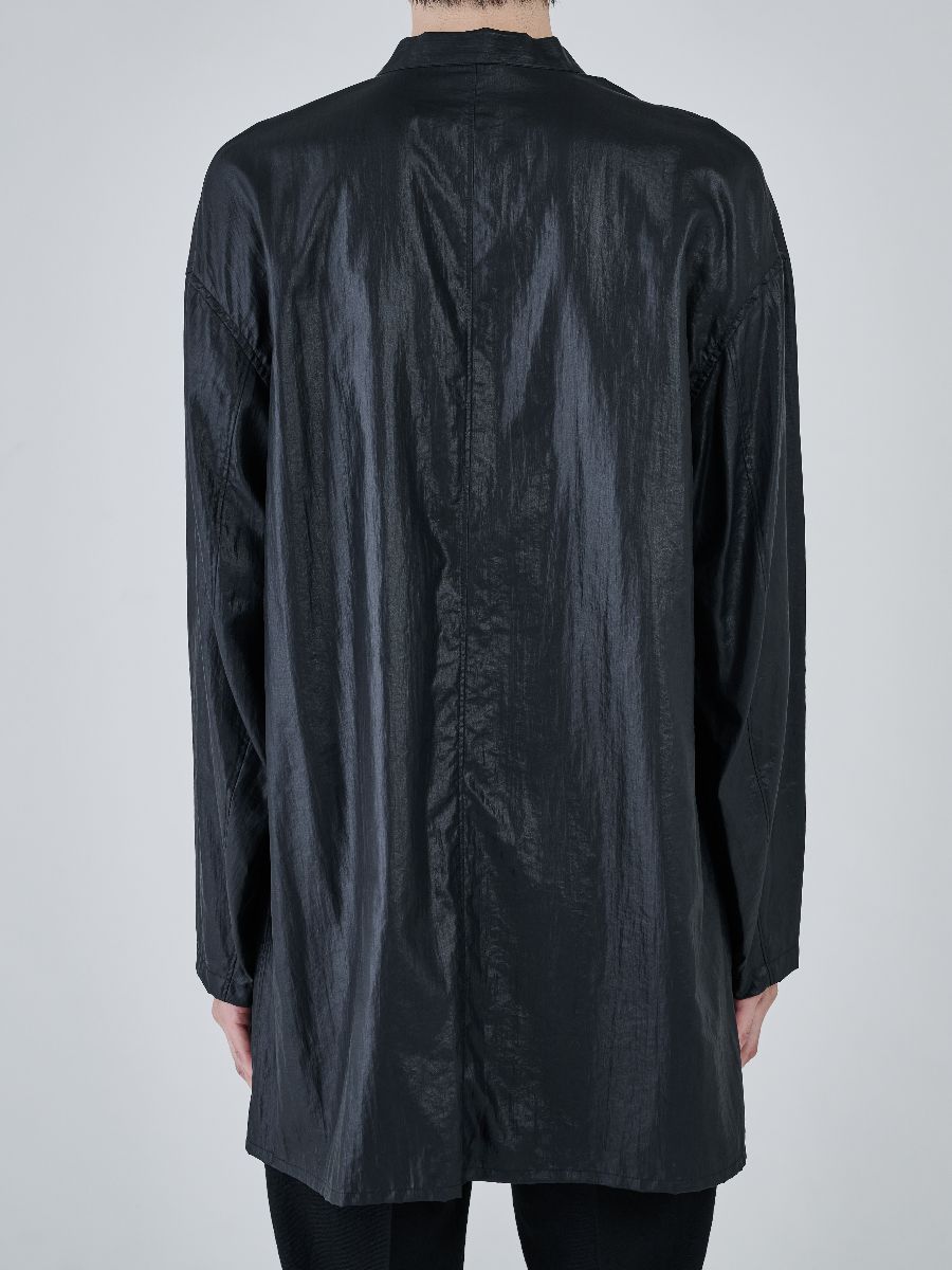 【27SS】 OVERSIZED KIMONO SHIRT / ブラック