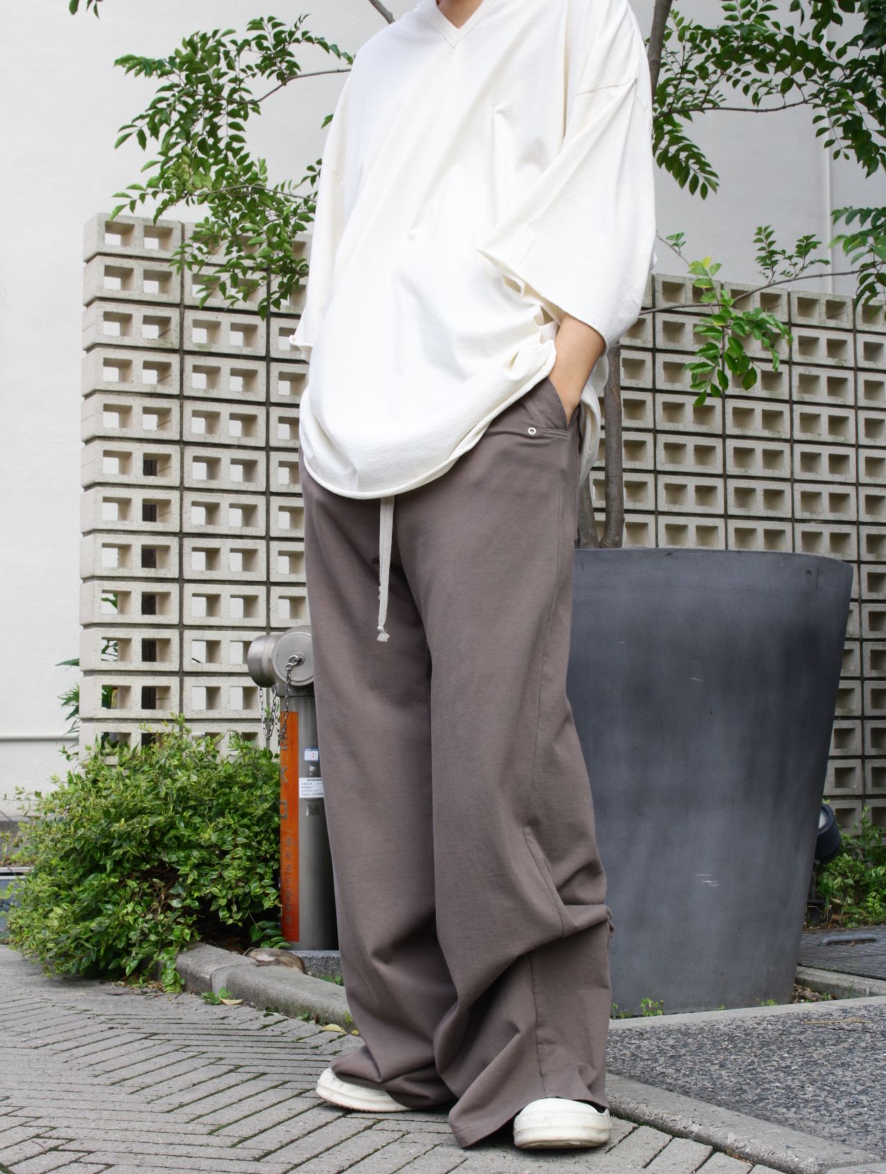RICK OWENS - 【25SS】Vネック トミー Tシャツ / V TOMMY T