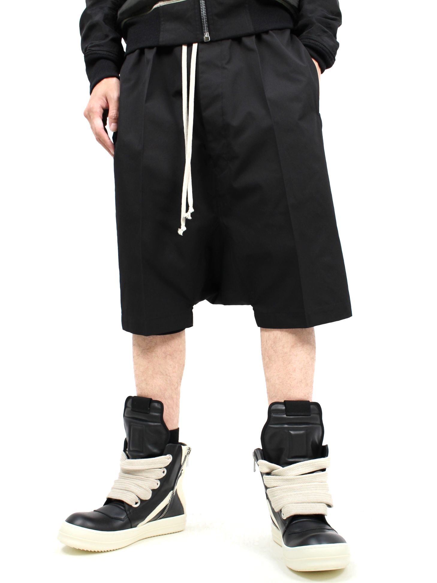 23SS【新品】RICK OWENS DRKSHDW サルエルパンツ S 黒-