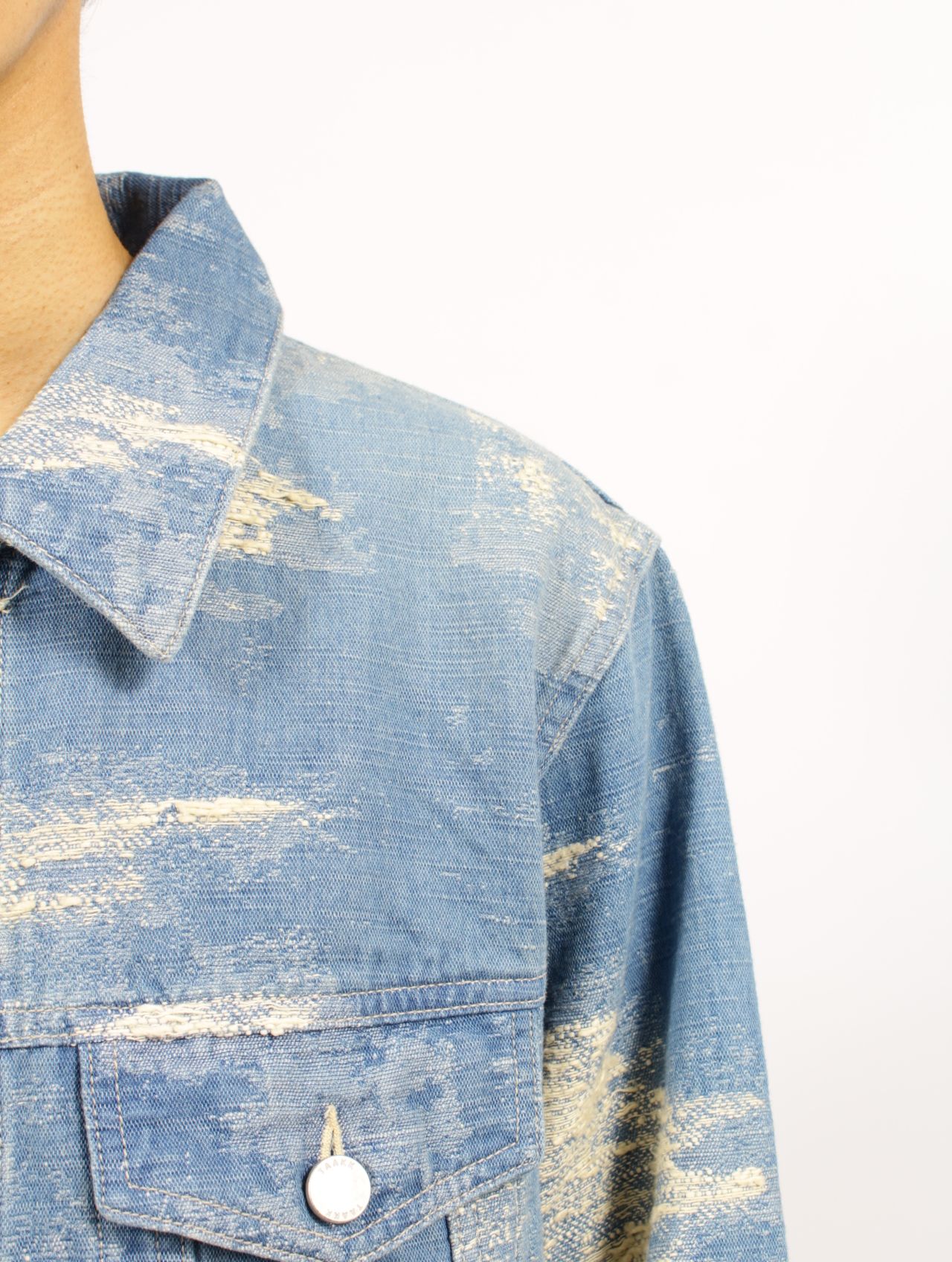 【25AW】サードタイプ デニムジャケット / 3rd TYPE DENIM JACKET / インディゴブリーチ