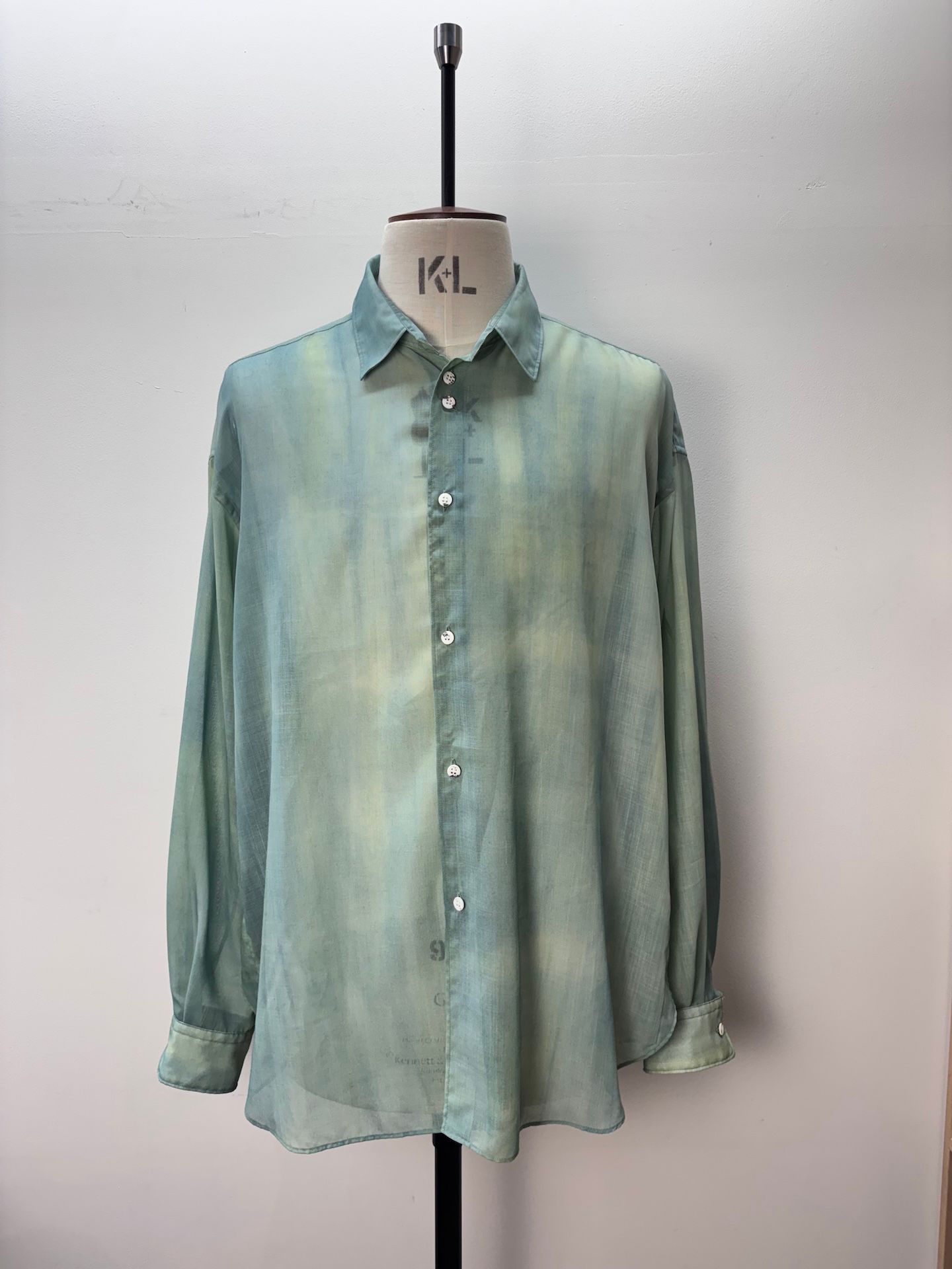 【27SS】サムワンズ シャート 長袖 シャツ / SOMEONE'S SHIRT(ISSUE#10) / グリーン