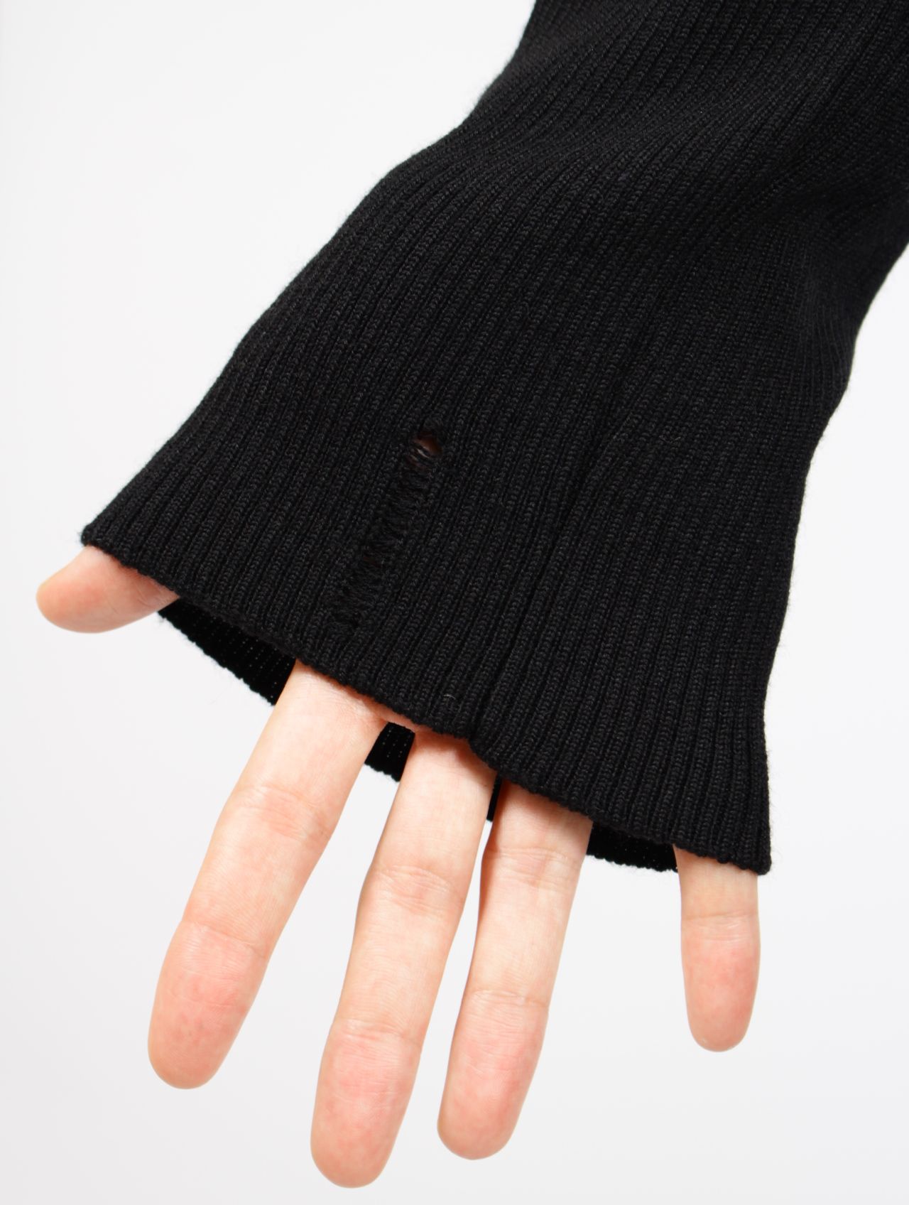 【25AW】メンズ フィット ノーシーム プルオーバー / MENS FITTED NO-SEAM PULLOVER / ブラック