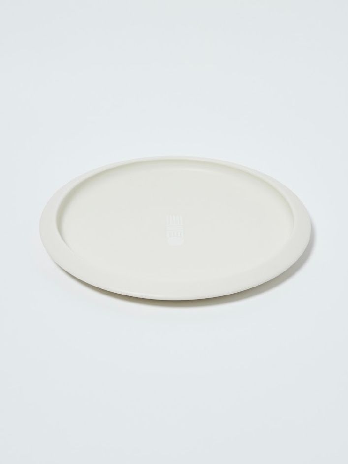 HIROTAKE IIDA 別注 磁器製 ディッシュプレート / SARA.3:PORCELAIN PLATE / ホワイト