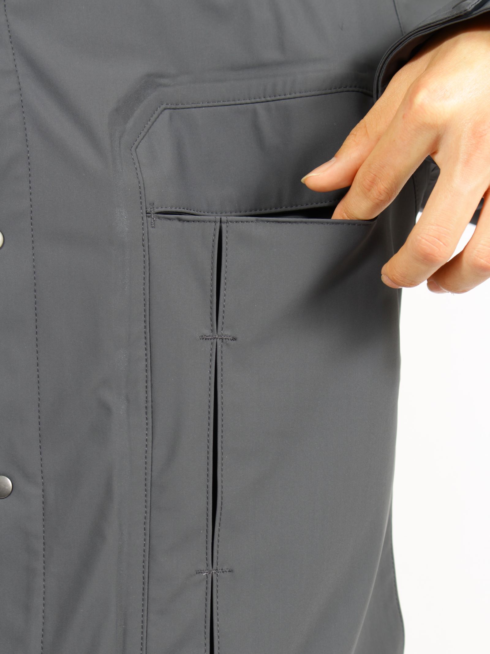 【26SS】6ポケット パネル ナイロン ジャケット / 6POCKET PANEL NYLON JKT / ダークグレー