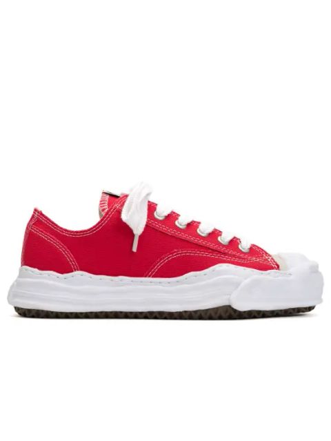 "ハンク" キャンバス ローカット スニーカー / HANK LOW CANVAS SNEAKER / レッド