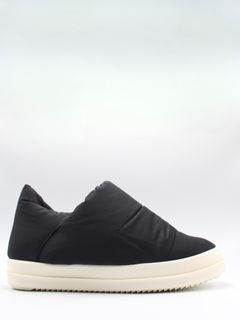 【24AW】パファー スリッポン スニーカー / PUFFER SLIP ON / ブラック × ミルク