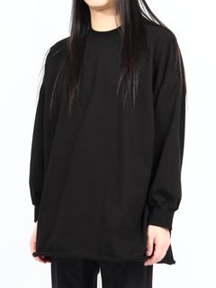 【25SS】 トミー ロングスリーブ カットソー 長袖 Tシャツ / TOMMY LS T / ブラック