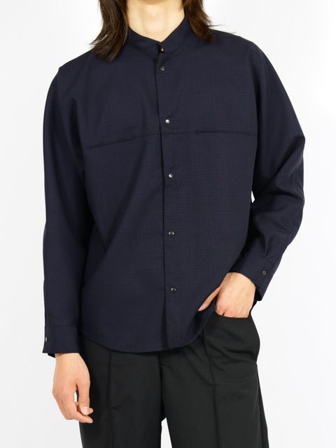 【26SS】ウール マッキーノ シャツ / MACKINAW SHIRTS WOOL / ブラック