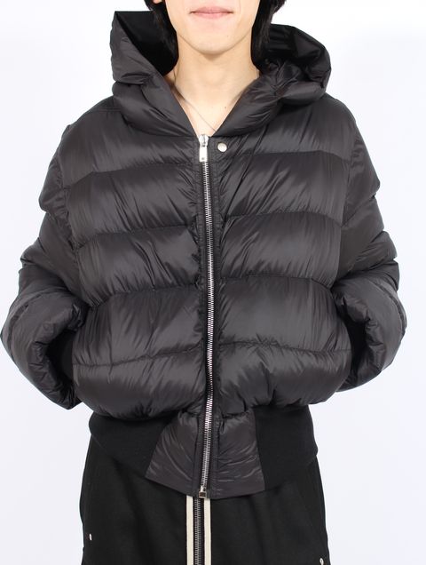 【25AW】フーデッド パファー ダウン ジャケット / HOODED JKT / ブラック