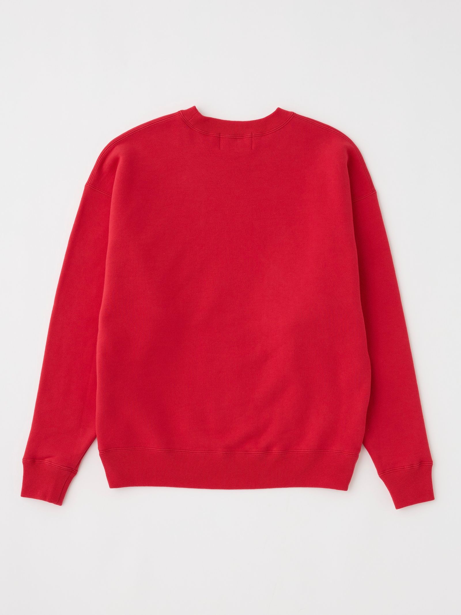 【26SS】オーバーサイズド スウェットシャツ / VQ OVERSIZED SWEATSHIRTレッド/