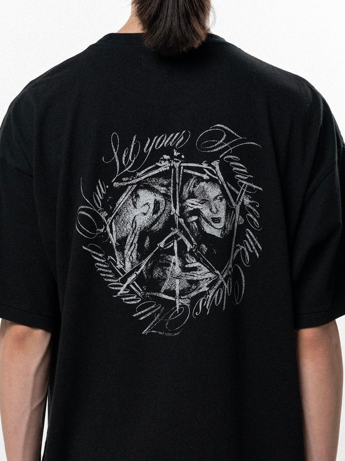 【26SS】"スイート スマイル" Tシャツ / "SWEET SMILE" T-SHIRT / ブラック