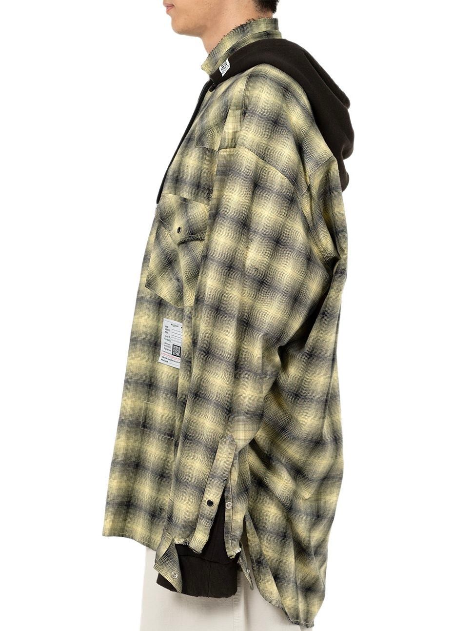 【25SS】スウェット フーディー ロングスリーブ シャツ / SWEAT HOODIE L/S SH / イエロー