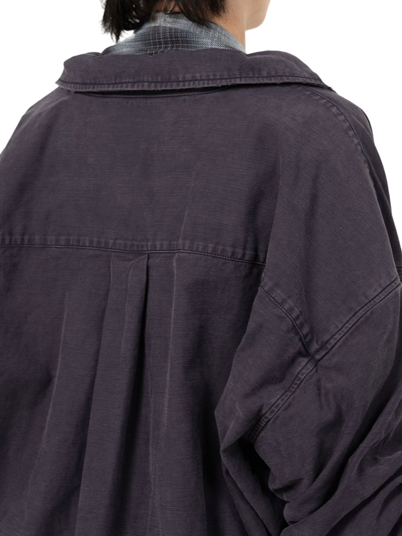 【25AW】レイヤード ロングスリーブ シャツ / LAYERED L/S SHIRTS / ブラック