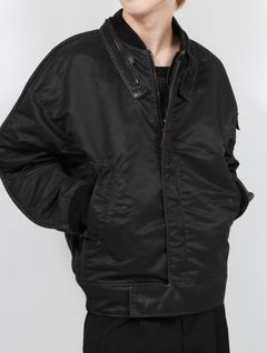 【25SS】ヴィンセント コード フライト ジャケット / "VINCENT"CODE FLIGHT JACKET / ブラック