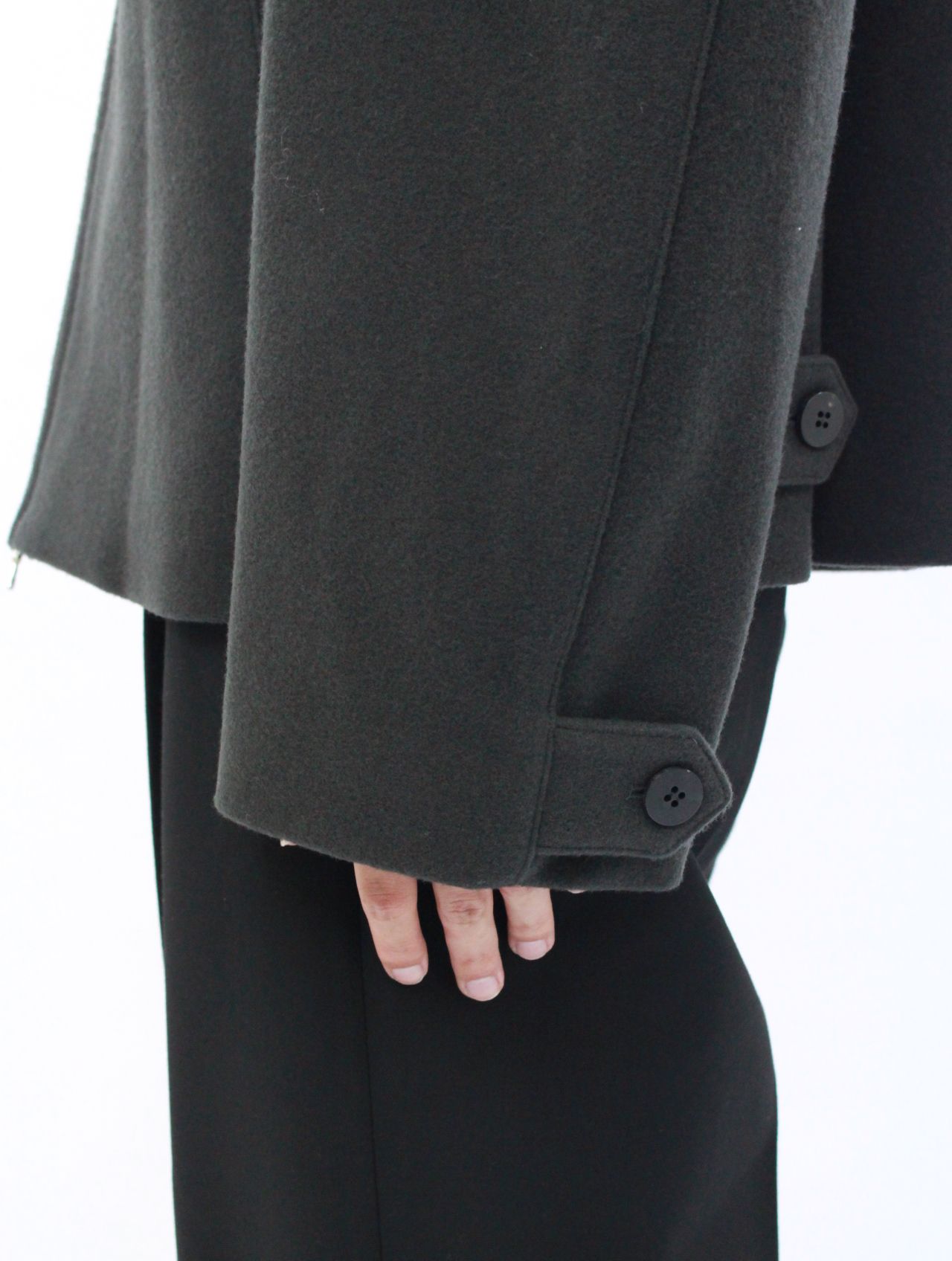 【25AW】ゼン モッサー ウール ブルゾン / ZEN MOSSER WOOL BLOUSON / ペッパーコーン