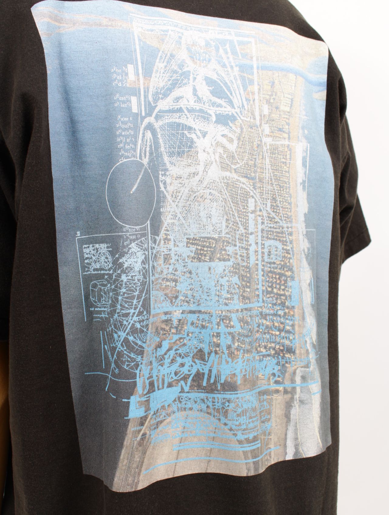 【25SS】Hiroki Tsukuda  グラフィック Tシャツ 半袖 カットソー / Hiroki Tsukuda GRAPHIC T-SHIRT / ブラック