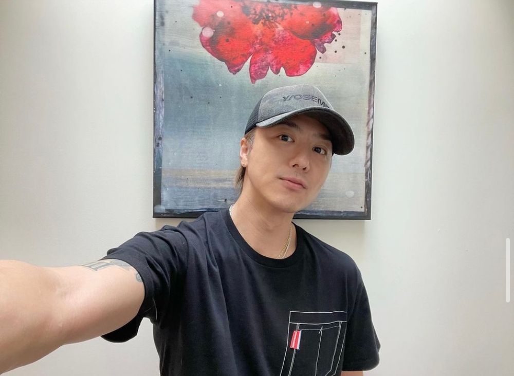 EXILE TAKAHIROさん Hanes×MINDSEEKER 2P T-Shirts着用