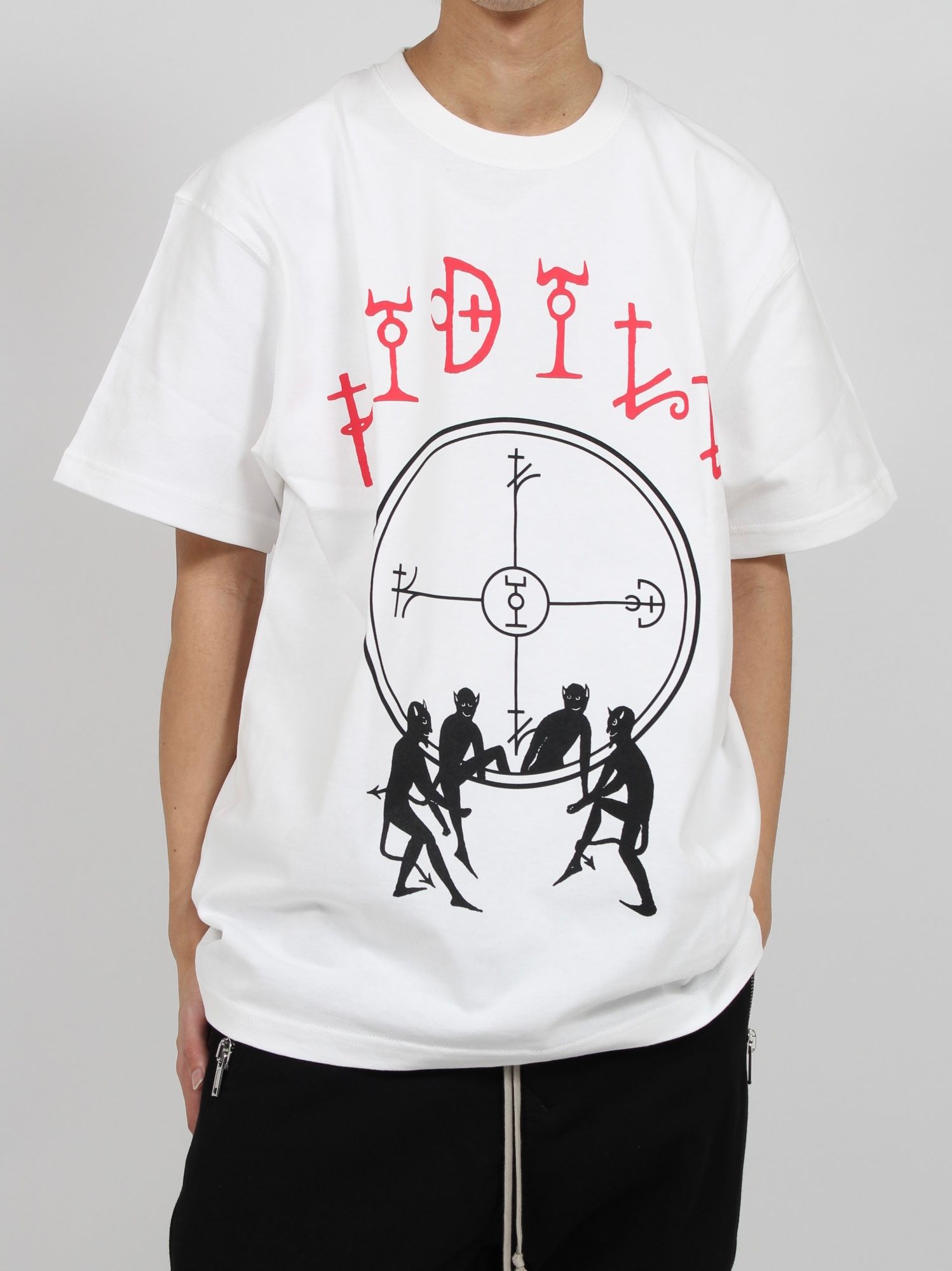 KIDILL オーバープリントシャツ Tシャツ カットソー ニット ジャケット