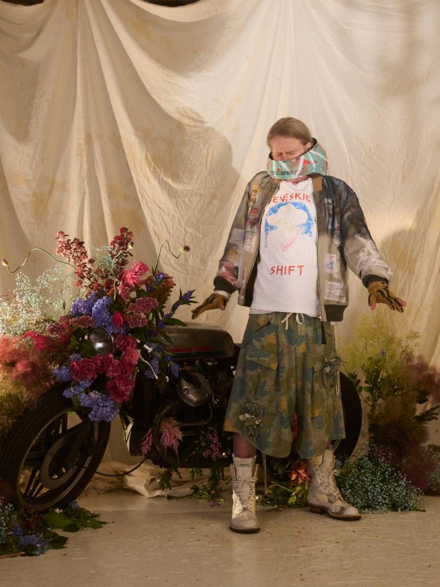 シフト ファーマー ティー ノースリーブ シャツ / SHIFT FARMER TEE / ホワイト