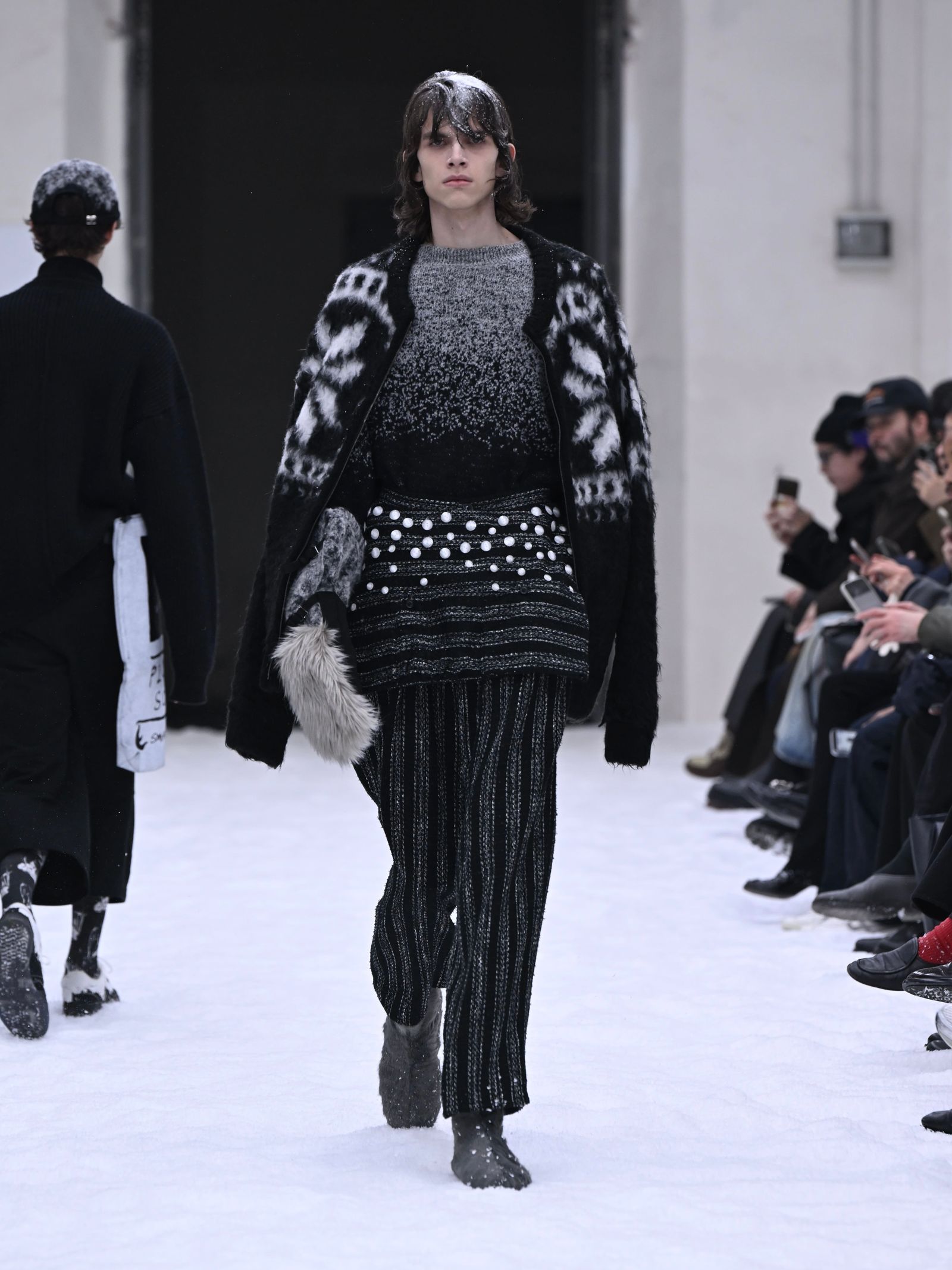 【26AW】スノーウィー フェアリセール カーディガン / SNOWY FAIRISELE / ブラック