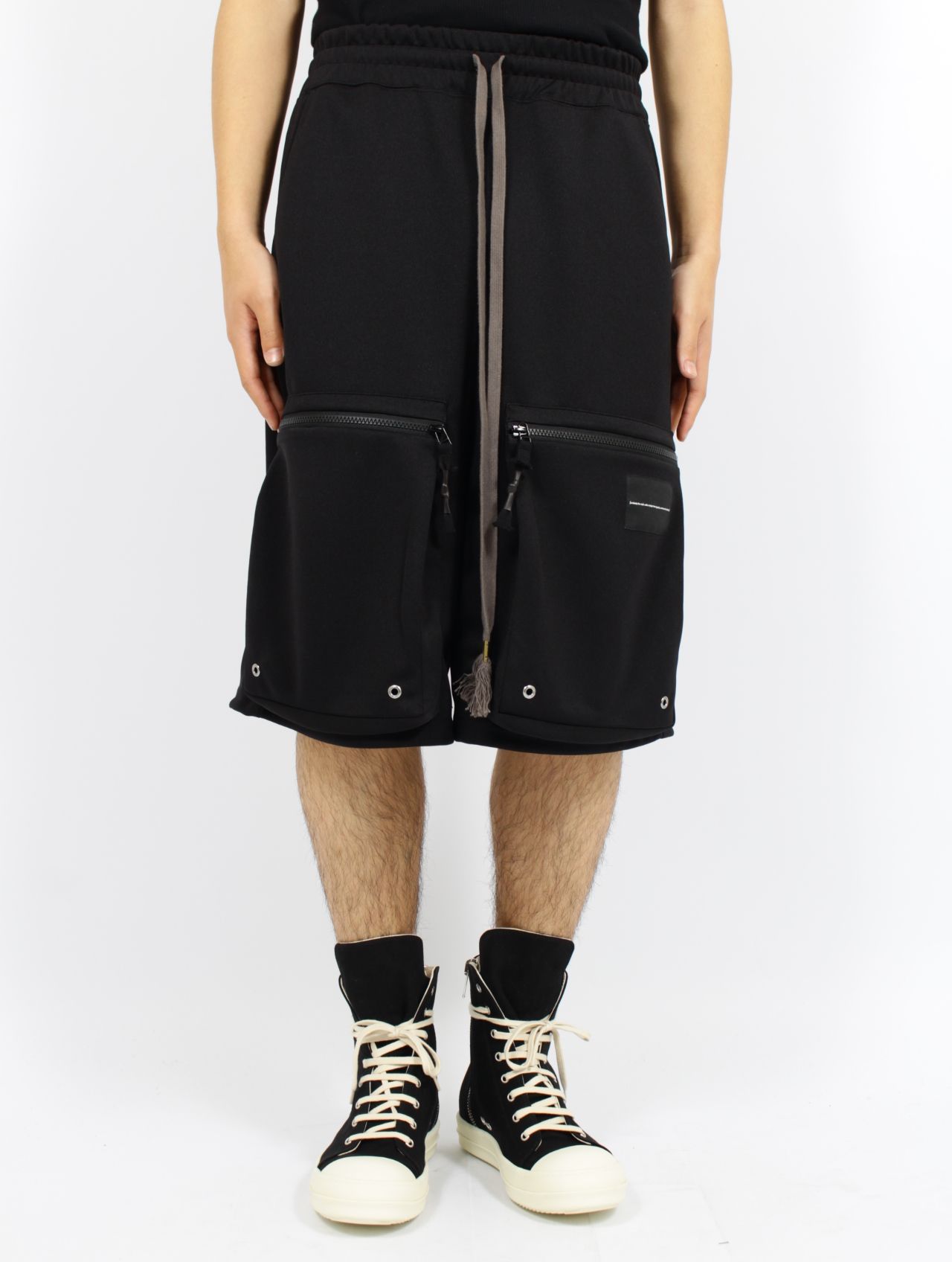 【25SS】テック ジャージー コンバット ショーツ / TECH JERSEY COMBAT SHORTS-4HOLE / ブラック