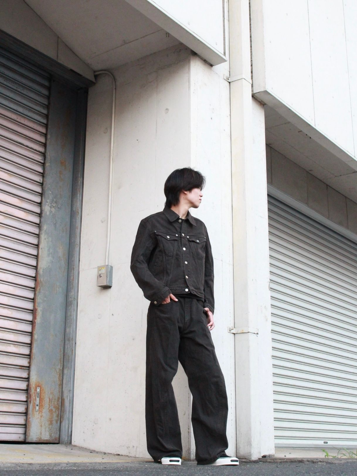 【25AW】 3D トラッカー ジャケット デニム ジャケット サード タイプ/ 3D TRUCKER JACKET / DARK BROWN(ダーク ブラウン)