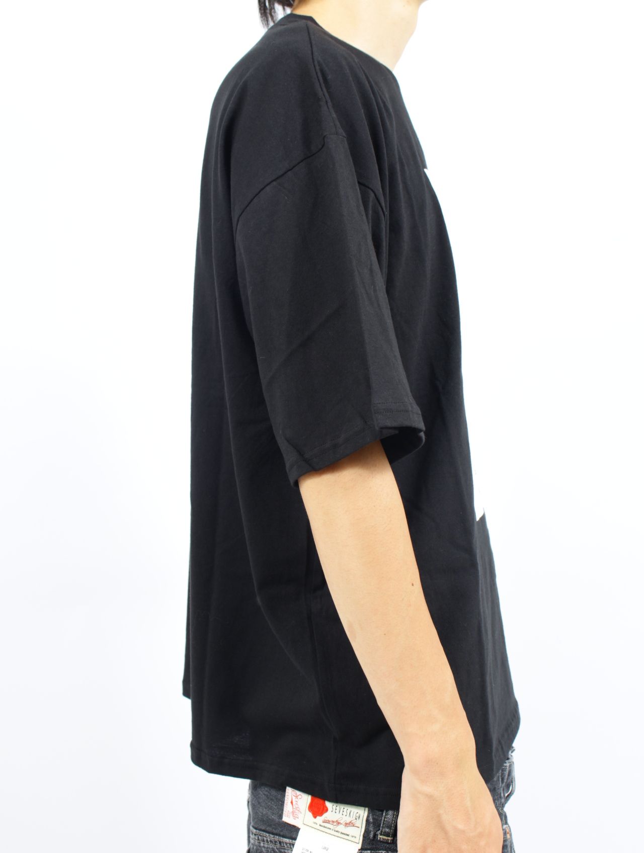 【25AW】ナガミネ ウィキ デザイナー フォト プリント 半袖 Tシャツ / NAGAMINE WIKI T-SHIRT / ブラック
