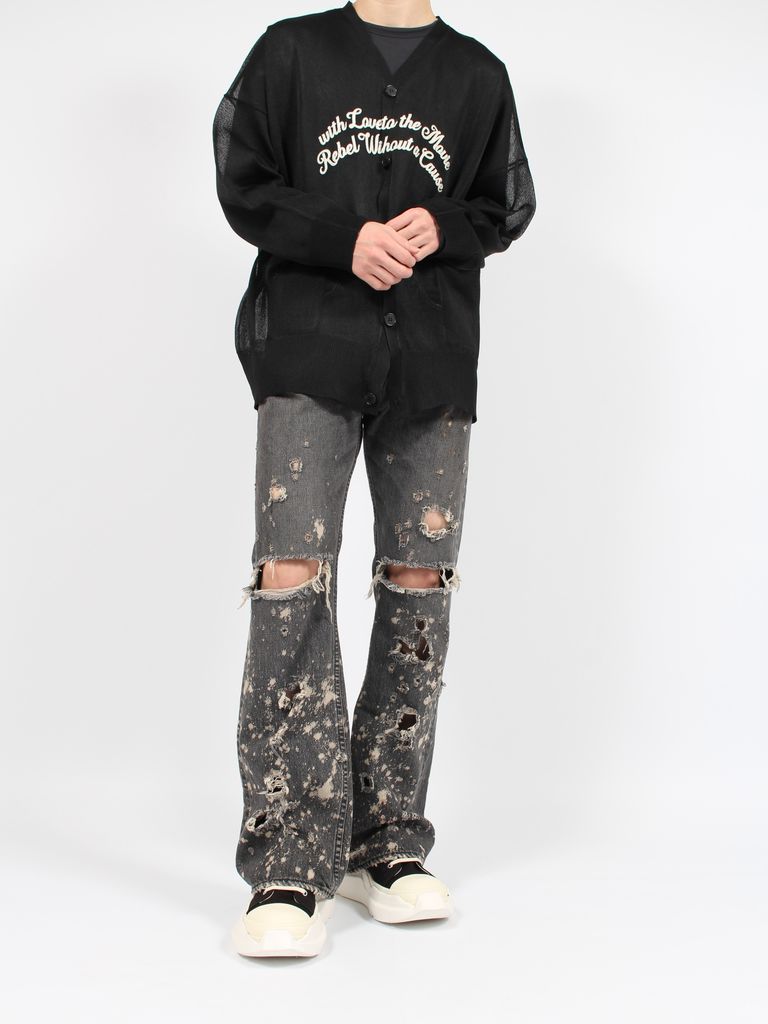 DAIRIKU - 【24SS】スケルトン カーディガン /  