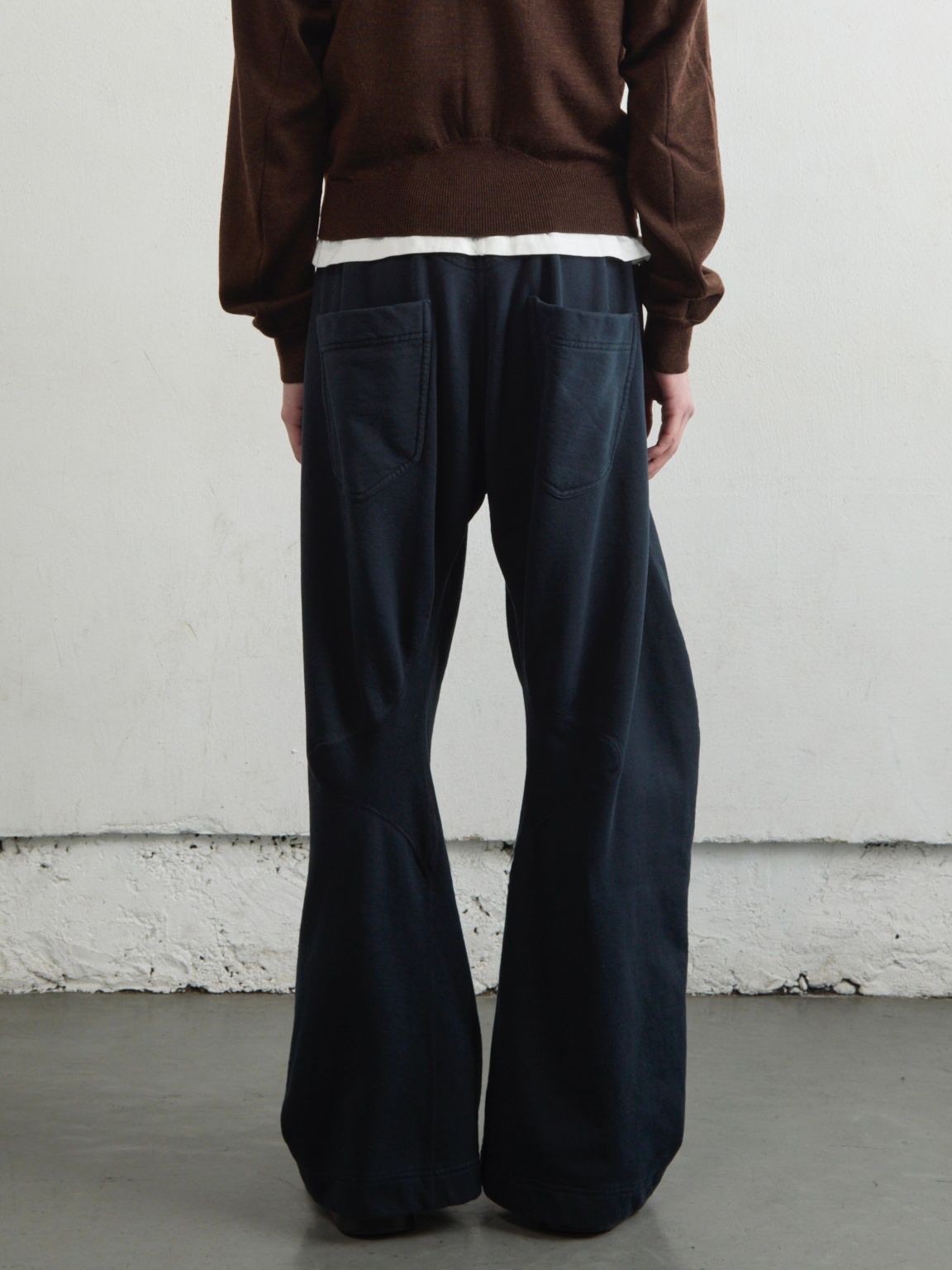 NVRFRGT 24SS ツイステッドラウンジワイドパンツ　ネバーフォーゲット NVRFRGT（ネヴァーフォーゲット）の「【NVRFRGT/ネヴァーフォー