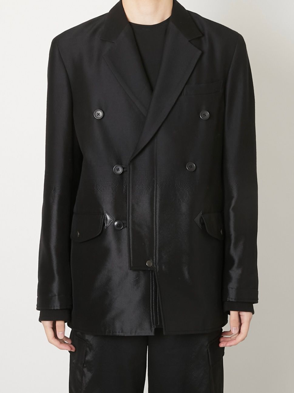 【26AW】テーラード エヌ スリービー ジャケット / TAILORED N-3B JACKET / ブラック