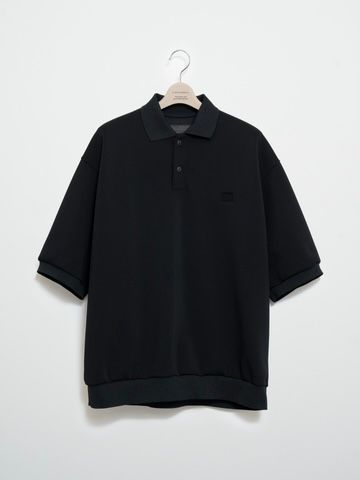 【23SS】オーバーサイズ ポロシャツ / Large polo shirt / ベージュ×グリーン - ベージュ - 1(S)