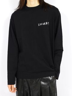 【26AW】シーズン テーマ ロングスリーブ Tシャツ / ISSUE#9(L/S TEE) / ブラック