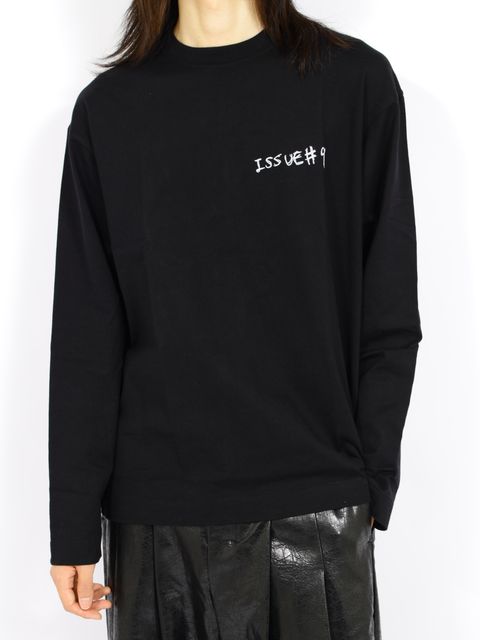 【26AW】シーズン テーマ ロングスリーブ Tシャツ / ISSUE#9(L/S TEE) / ブラック