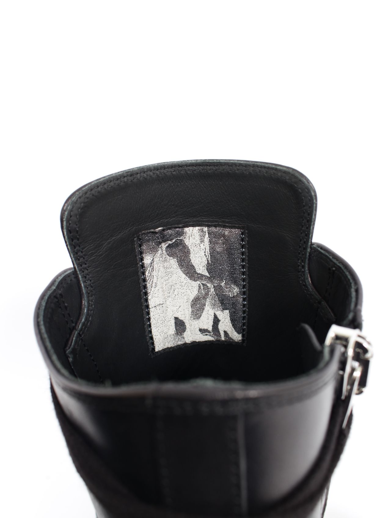 RICK OWENS - 【25SS】カーフレザー ハイカット スニークス