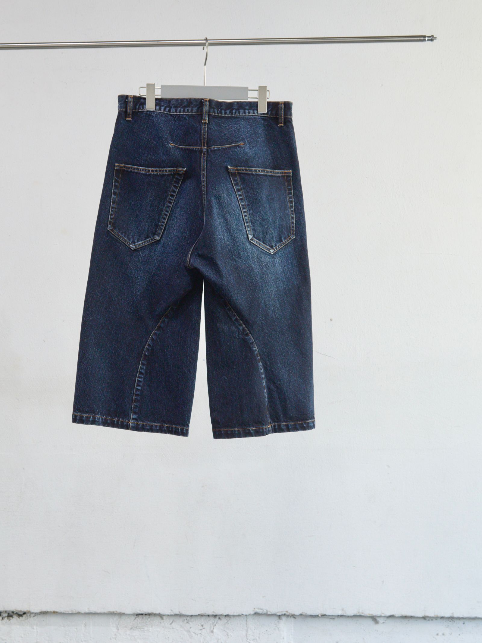 【26SS】 3D ツイステッド デニム ショーツ / 3D TWISTED JORTS / DARK FADED INDIGO (ダーク インディゴ)