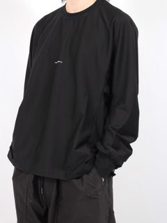 【24AW】キネティック ロングスリーブ Tシャツ / KINETIC TEE / ブラック