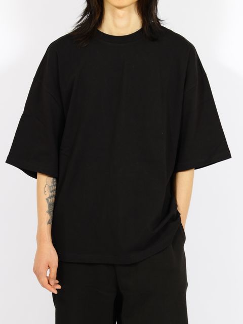 ヘビー ボクシー ティー / HEAVY BOXY TEE / BLACK(ブラック)