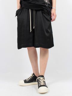 【24AW】リド ボクサー ショーツ ワイド パンツ / LIDO BOXERS / ブラック