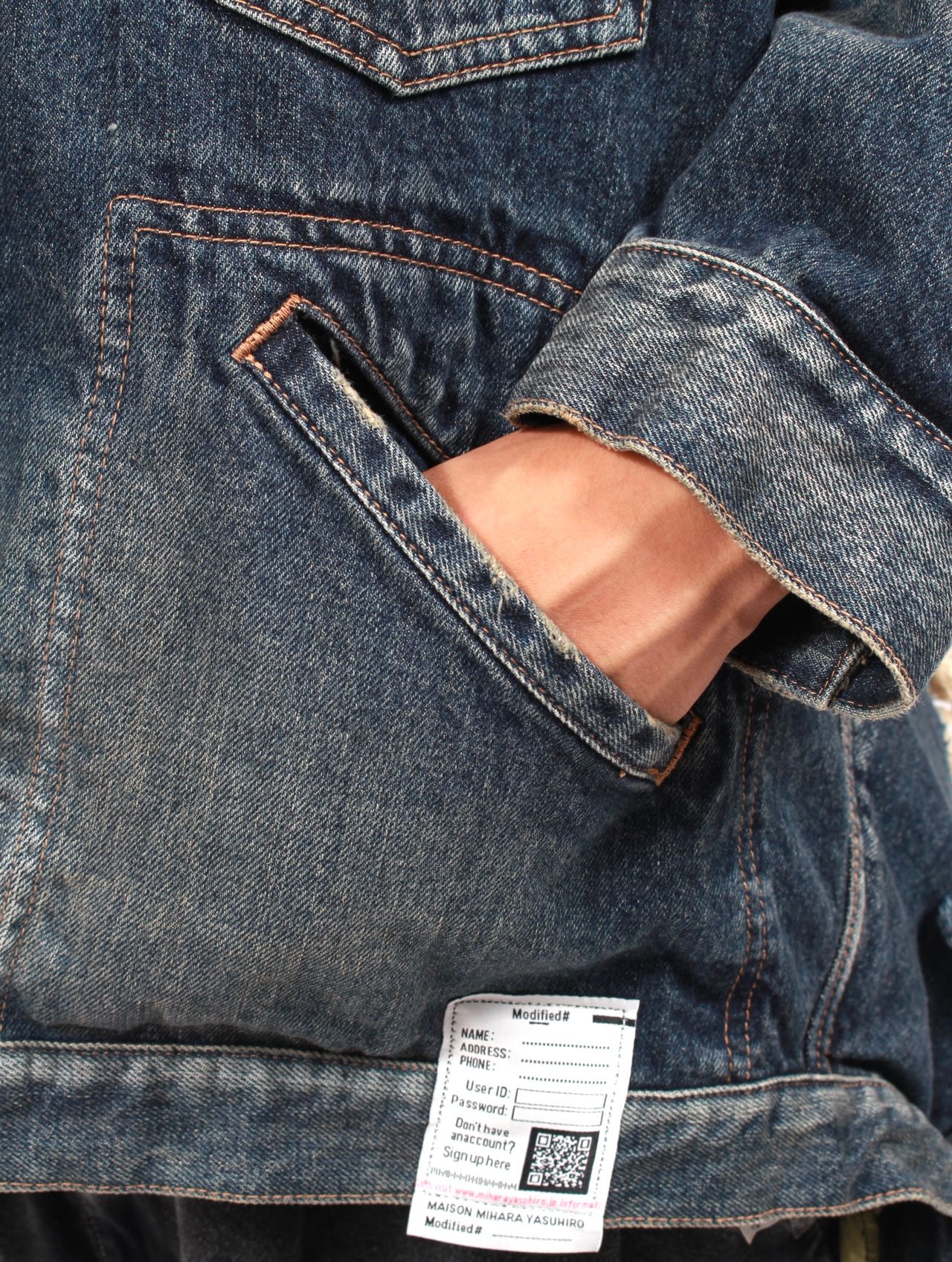 【25AW】 ダブル レイヤード デニム ジャケット / DOUBLE LAYERED DENIM / インディゴ