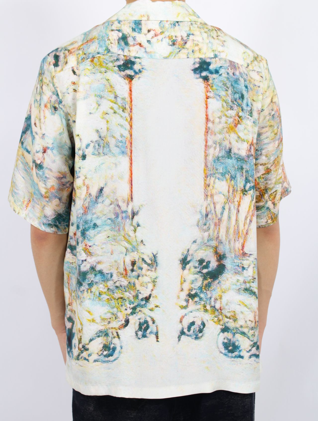 【25SS】 シルク オープン カラー シャツ / SILK OPEN COLLAR SHIRT / ベージュ
