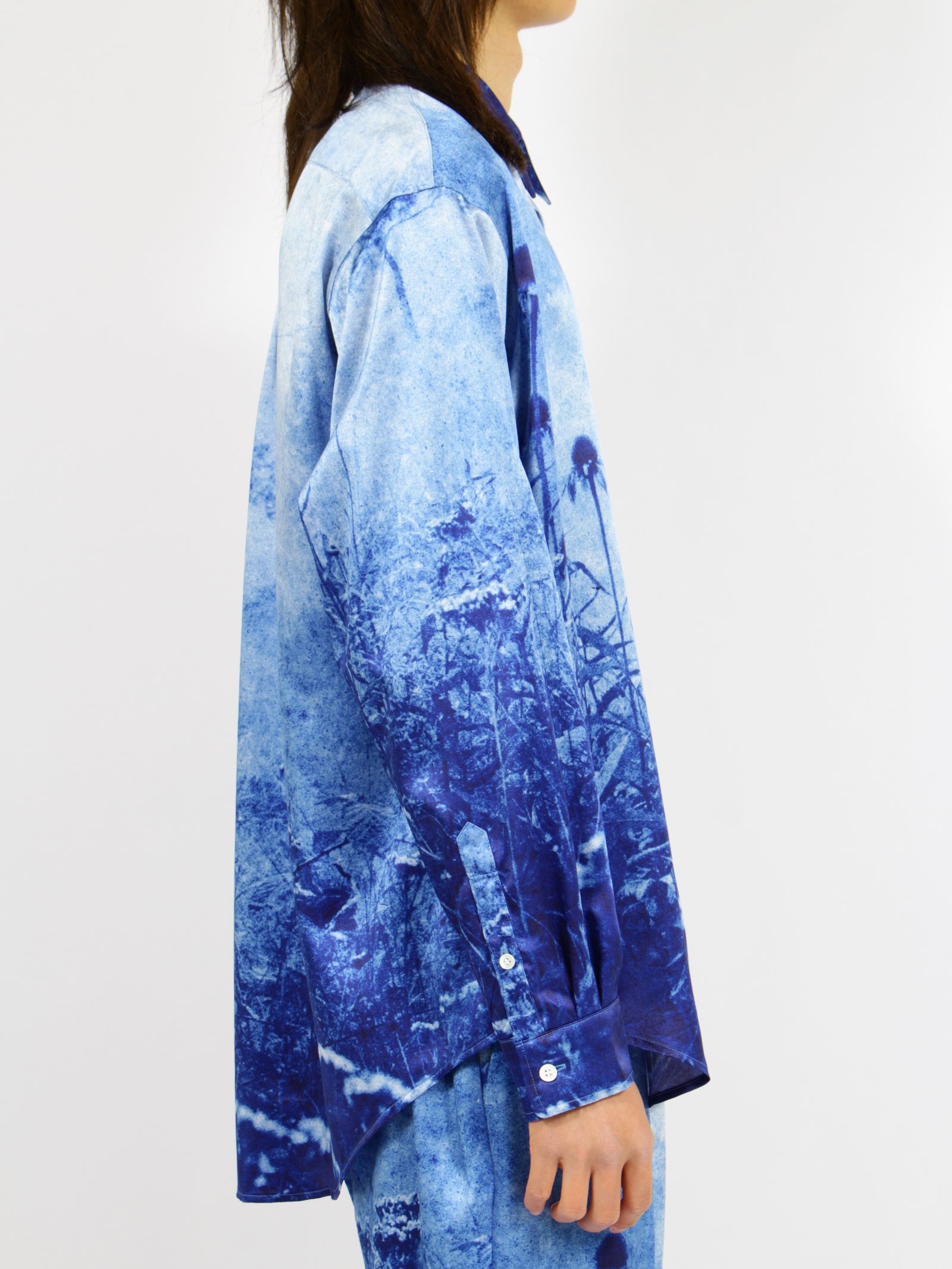 【26SS】ティム・バーバー フォトグラフ シャツ 長袖 / TIM BARBER PHOTOGRAPH SHIRT / ブルー