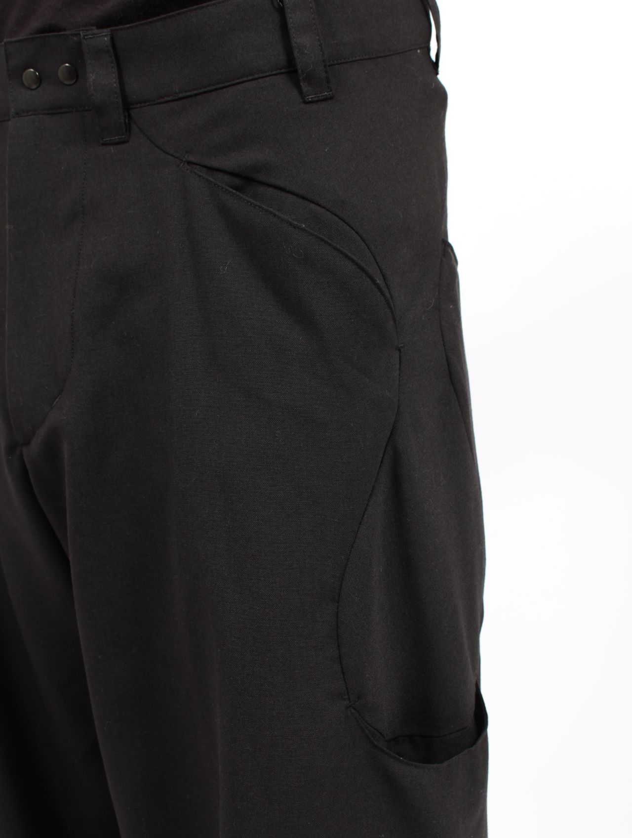 【26SS】サブ オン ウール トラウザーズ / SUB ONG WOOL TRS / ブラック