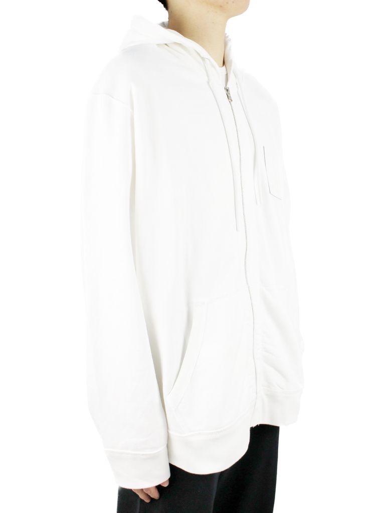 RAF SIMONS - 【23SS】フロントジップ レザーパッチ ハンドサイン 