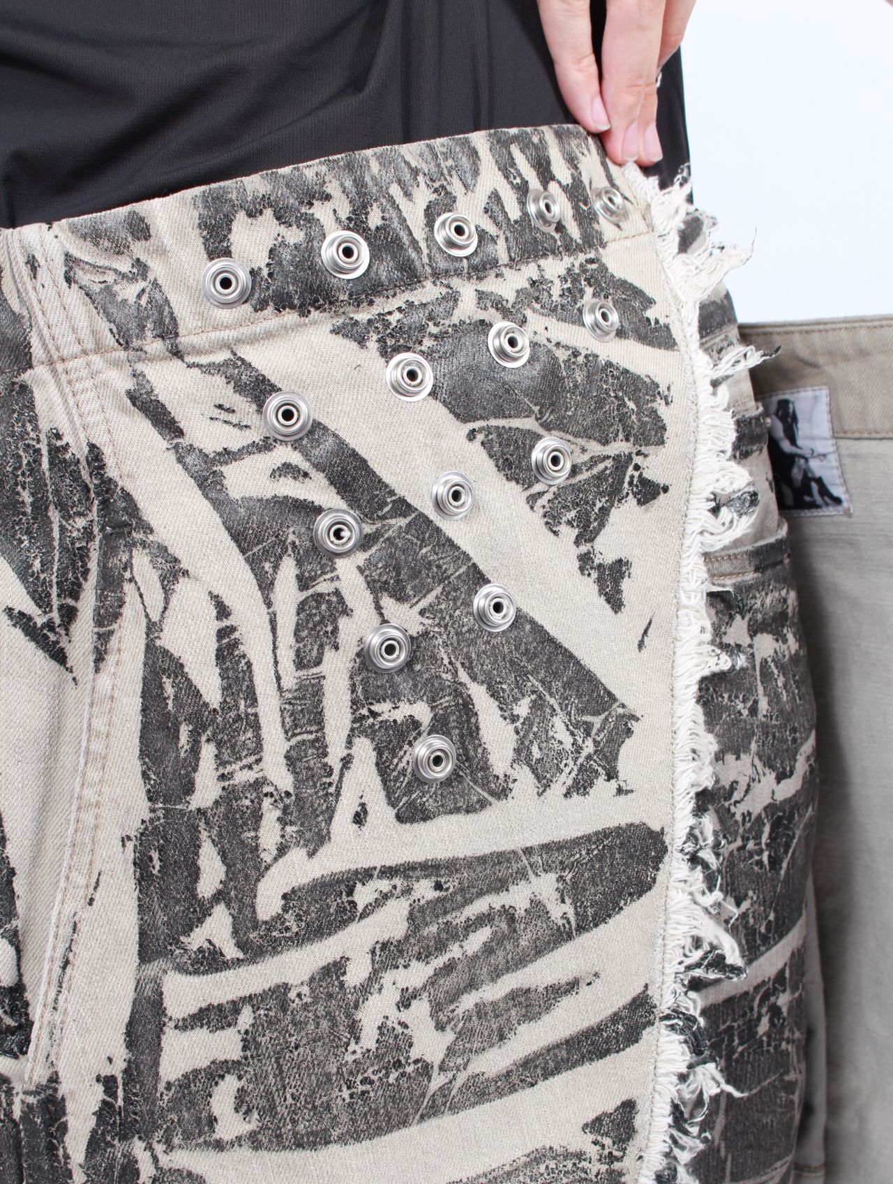 【25AW】スナップ デニム スカート / SISYSNAP SKIRT / ブラック