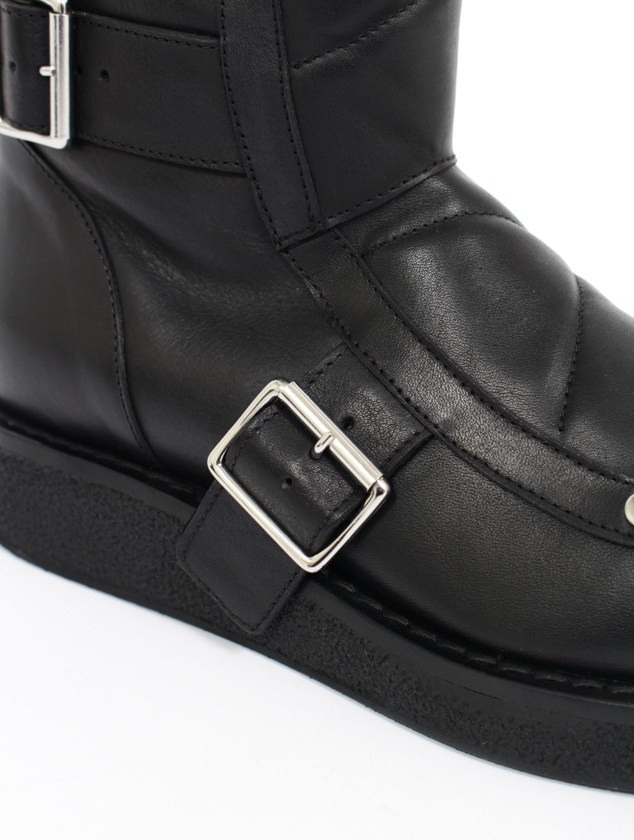 【25AW】スネ アンクル サイドジップ ブーツ / SUNE UNCLE SIDE ZIP BOOT / ブラック